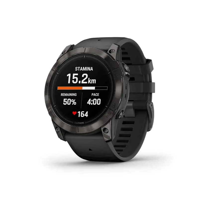 Garmin Epix Pro (Gen 2) Black Silicone Strap Unisex Smartwatch Gm-010-02804-53 1
