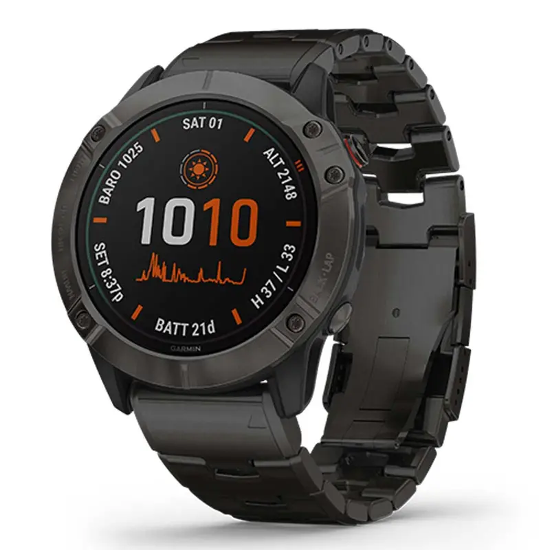 Garmin Fenix 6X Pro Solar Titanium Gm-010-02157-5F Smartwatch 1
