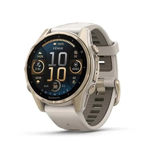 Garmin Fēnix Amoled Advanced Soft Gold 43Mm Smart Watch Gm-010-02903-18 1