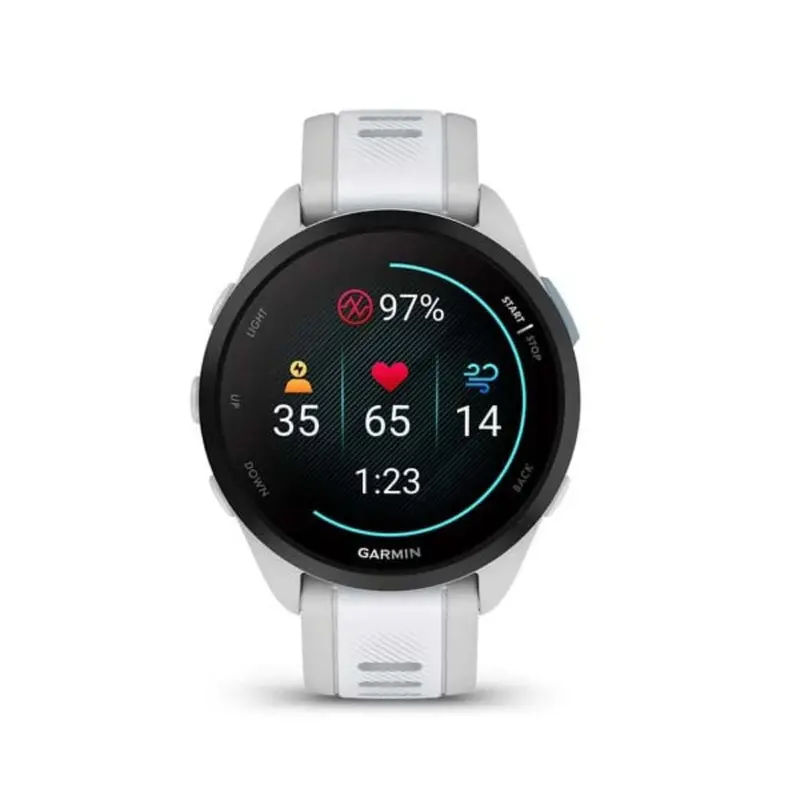 Garmin Forerunner 165 Gm-010-02863-Ad Gps Marathon Mist Gray Smartwatch 1