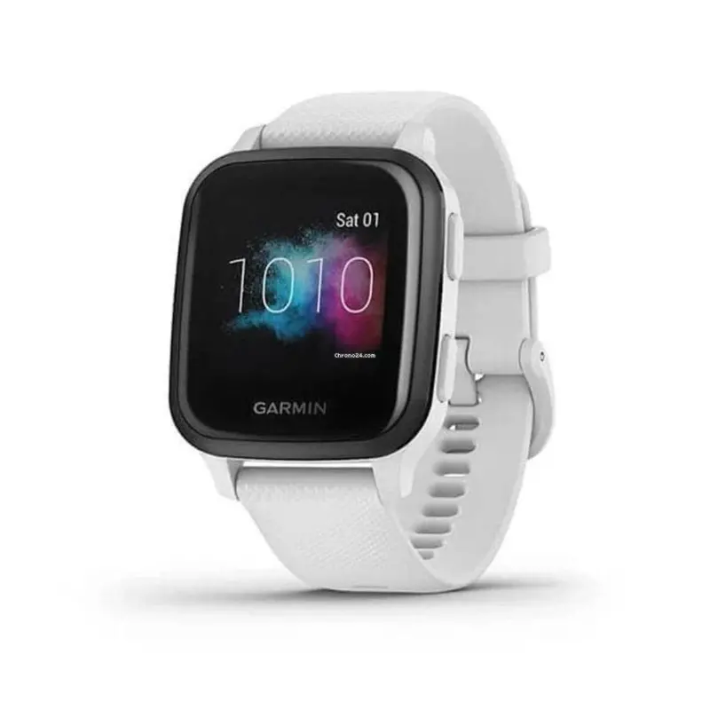 Garmin Gm-010-02426-84 White Silicon Strap Unisex's Smartwatch 1