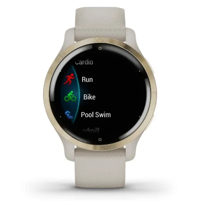 Garmin Gm-010-02429-71 White Silicone Strap Unisex's Smartwatch 1
