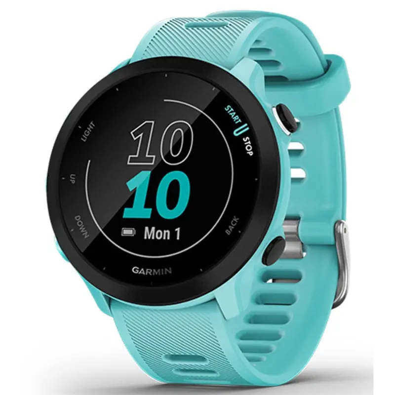 Garmin Gm-010-02562-52 Forerunner 55 Smartwatch (Aqua) 1