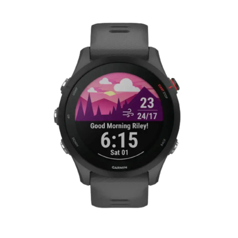 Garmin Gm-010-02641-43 Forerunner Gray Silicone Strap Unisex Smartwatch 1