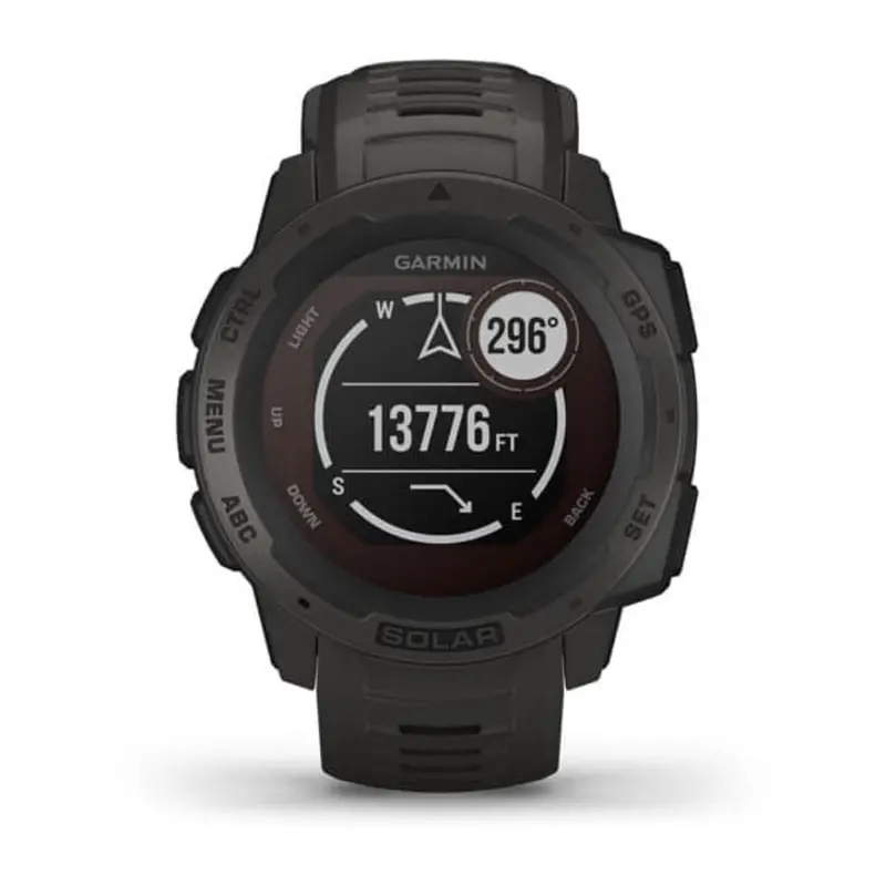 Garmin Instinct Solar Edition Gm-010-02293-32 Graphite Smartwatch 1