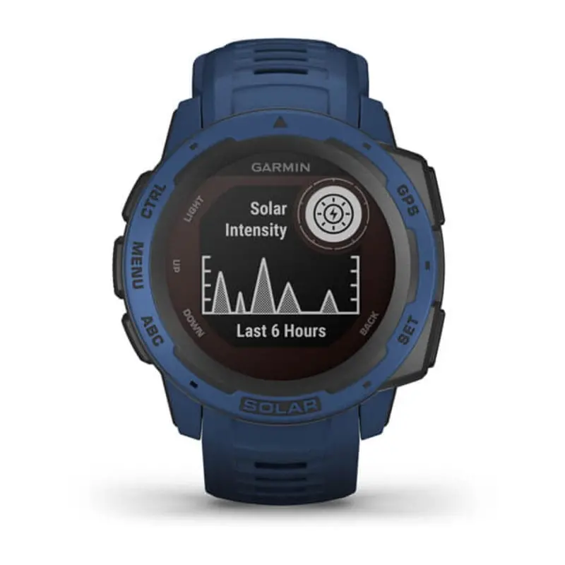 Garmin Instinct Solar Edition Gm-010-02293-36 Tidal Blue Smartwatch 1