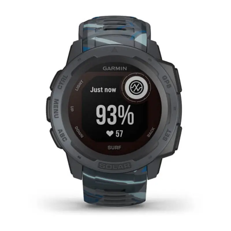 Garmin Instinct Solar Surf Edition Gm-010-02293-74 Pipeline Smartwatch 1