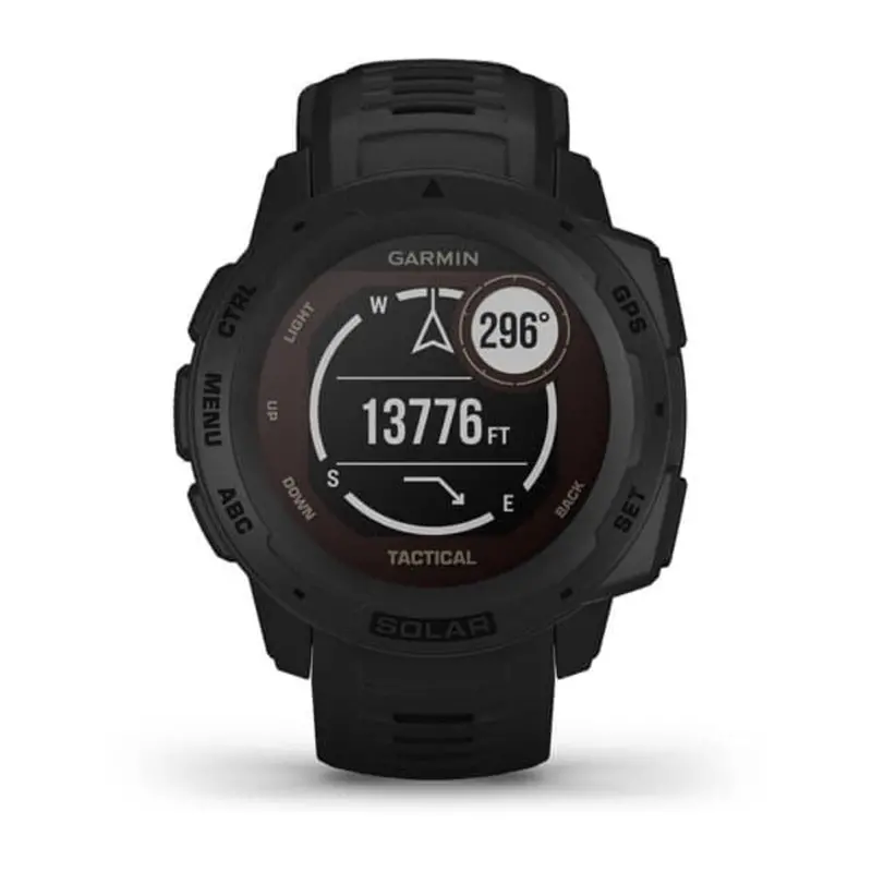 Garmin Instinct Solar Tactical Edition Gm-010-02293-45 Black Smartwatch 1