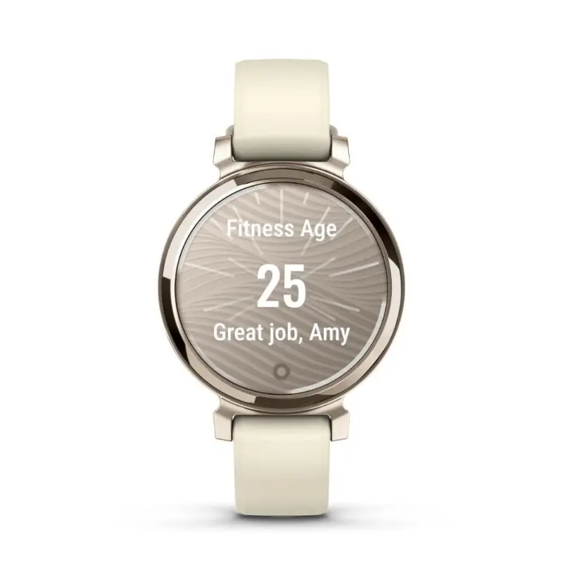Garmin Lily 2 Cream Silicone Strap Women Smartwatch Gm-010-02839-20 1
