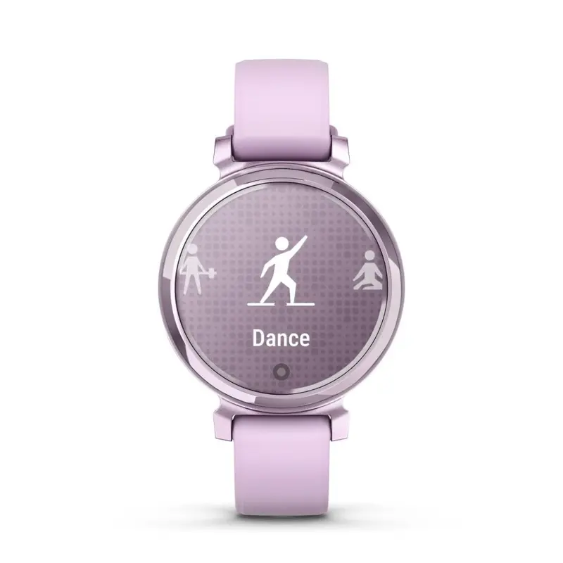 Garmin Lily 2 Digital Lilac Silicone Strap Women Smartwatch Gm-010-02839-21 1