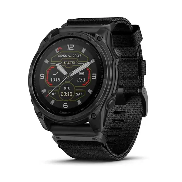 Garmin Tactix 8 Solar Edition Black Nylon Strap Men Smartwatch Gm-010-03407-22 1