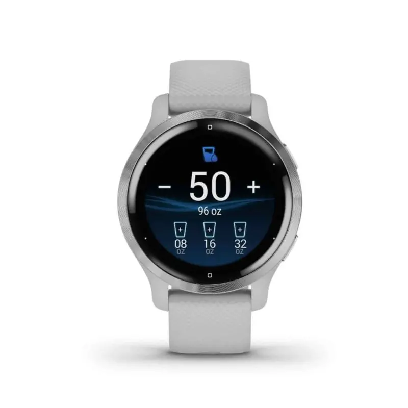 Garmin Venu 2 Gm-010-02429-72 Silver Bezel With Mist Grey Case Smartwatch 1