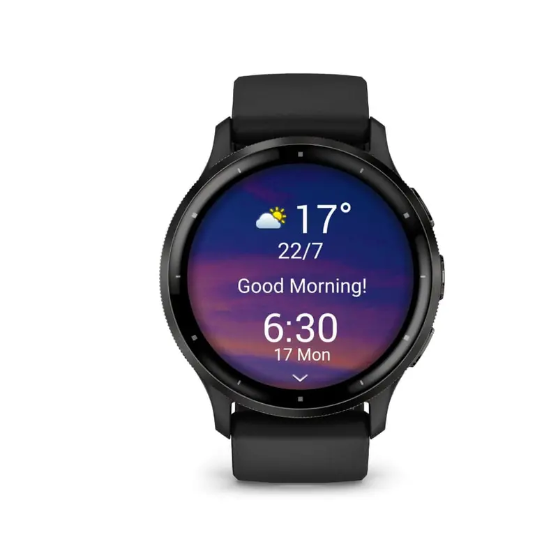 Garmin Venu 3 Slate Stainless Steel Bezel With Black Case Unisex Smartwatch Gm-010-02784-51 1