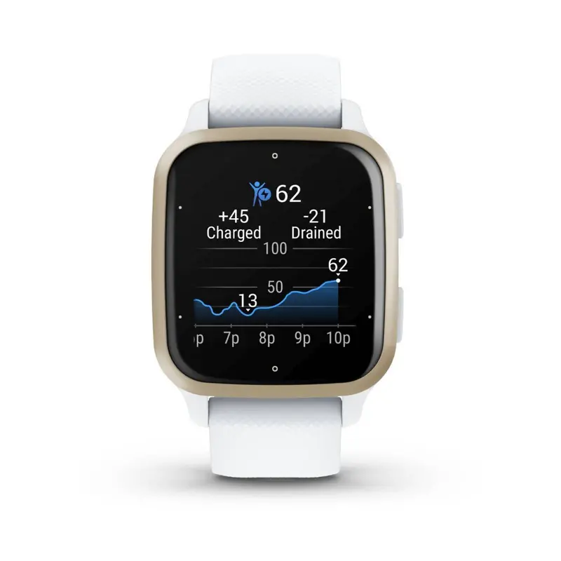 Garmin Venu Sq 2 White Strap Unisex Smartwatch Gm-010-02701-81 1