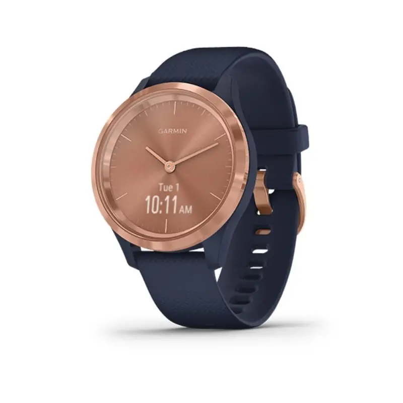 Garmin Vivomove 3S Navy & Rose Gold Gm-010-02238-83 Hybrid Smartwatch 1