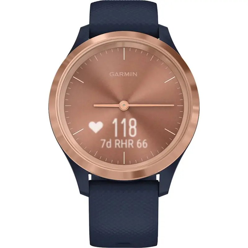 Garmin Vivomove 3S Navy & Rose Gold Gm-010-02238-83 Hybrid Smartwatch 2