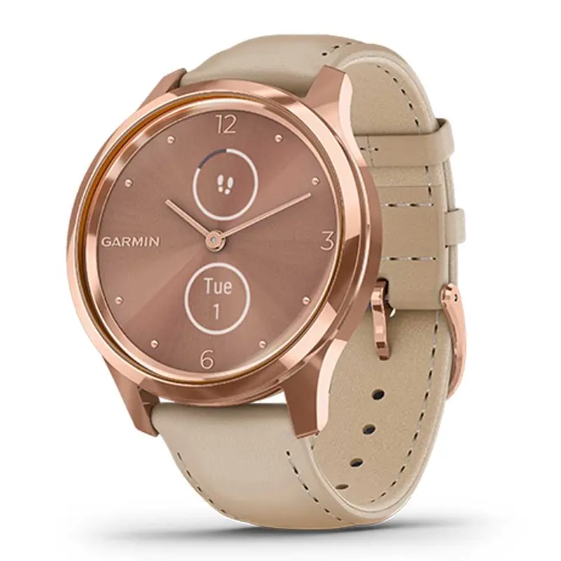 Garmin Vivomove Luxe Rose Gold Gm-010-02241-81 Hybrid Smartwatch 1