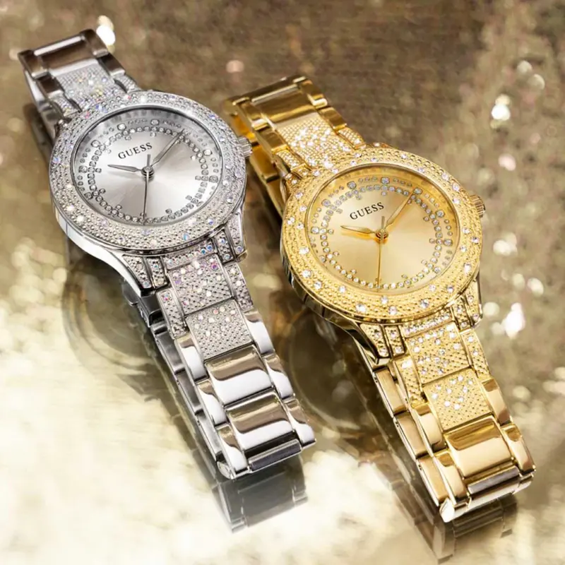 Guess 40Th Iconic Analog Stainless Steel Strap Women Watch Gw0746 Series 1