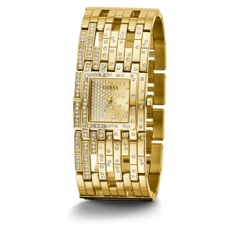 Guess Analog Gold Dial & Stainless Steel Strap Women Watch Gw0441l2 1