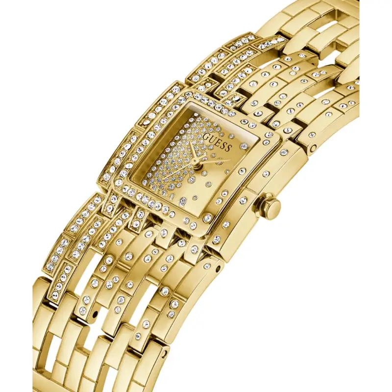 Guess Analog Gold Dial & Stainless Steel Strap Women Watch Gw0441l2 2
