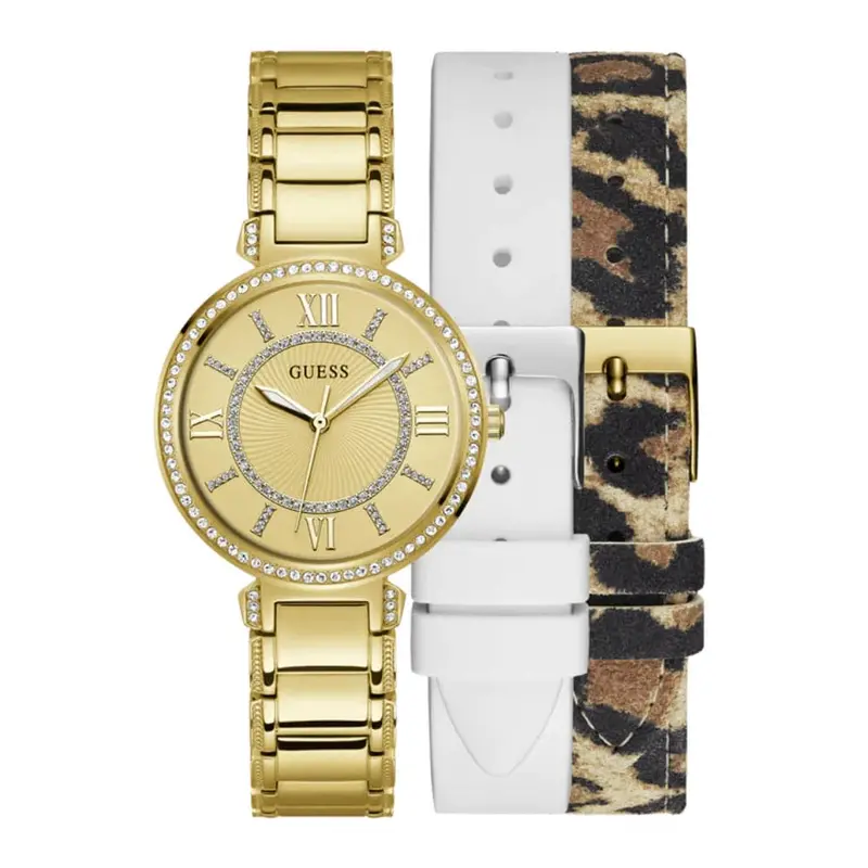 Guess Analog Gold Dial & Stainless Steel Strap Women Watch Gw0588l1 2