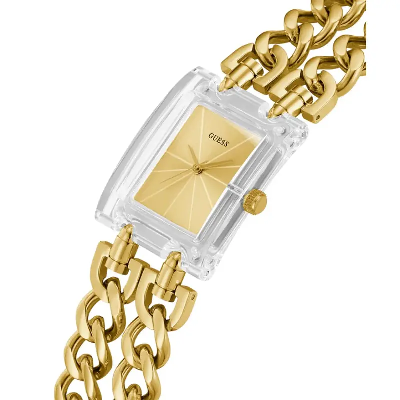 Guess Analog Gold Dial Stainless Steel Strap Women Watch Gw0669l1 2