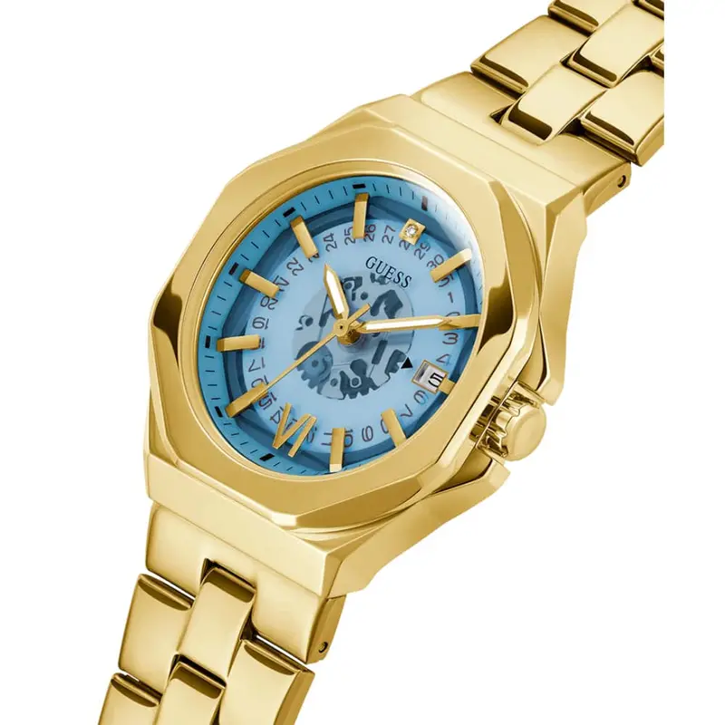 Guess Analog Gold Stainless Steel Strap Women Watch Gw0551l2 2