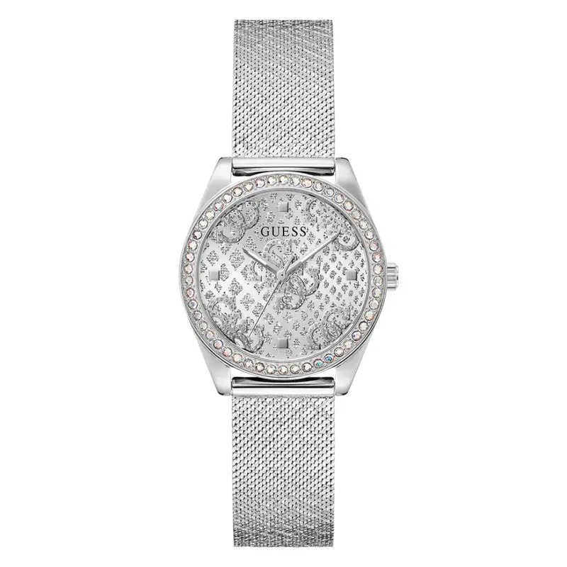 Guess Analog Milanese Strap Women Watch Gw0748 Series 1