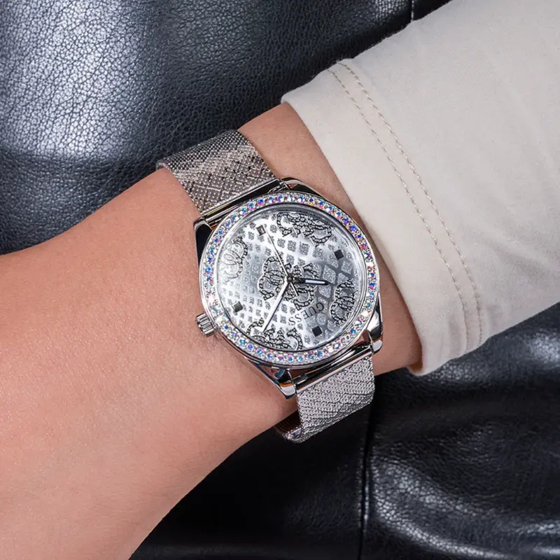 Guess Analog Milanese Strap Women Watch Gw0748 Series 2