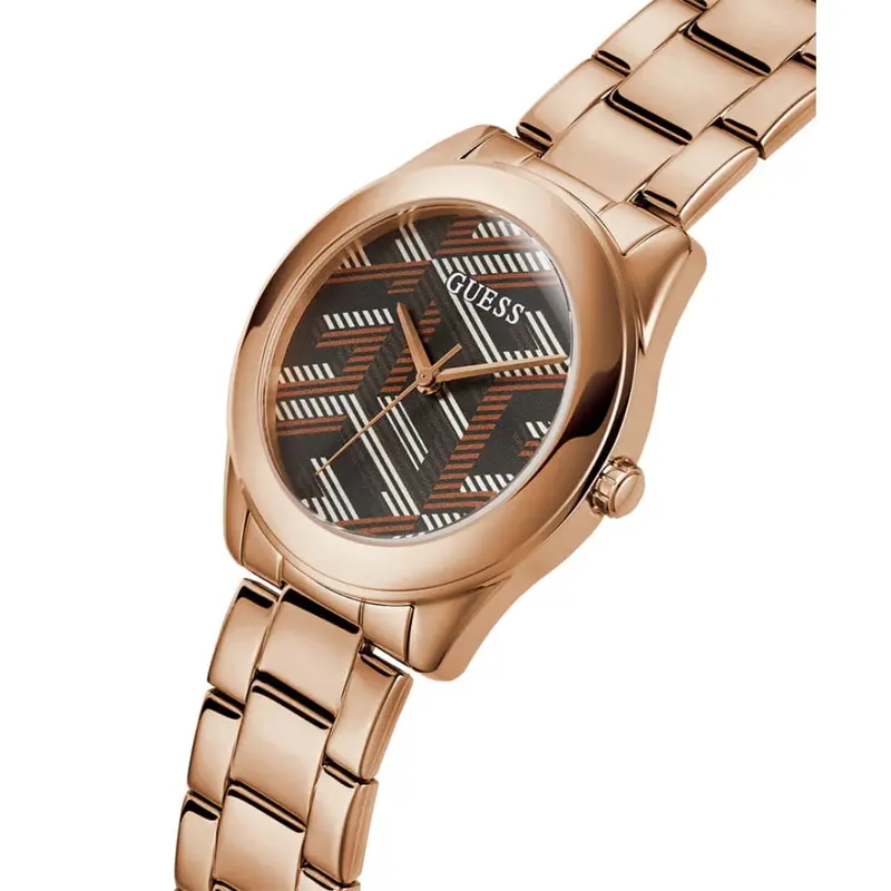 Guess Analog Multicolor Dial Rose Gold Stainless Steel Strap Women Watch Gw0607l3 2