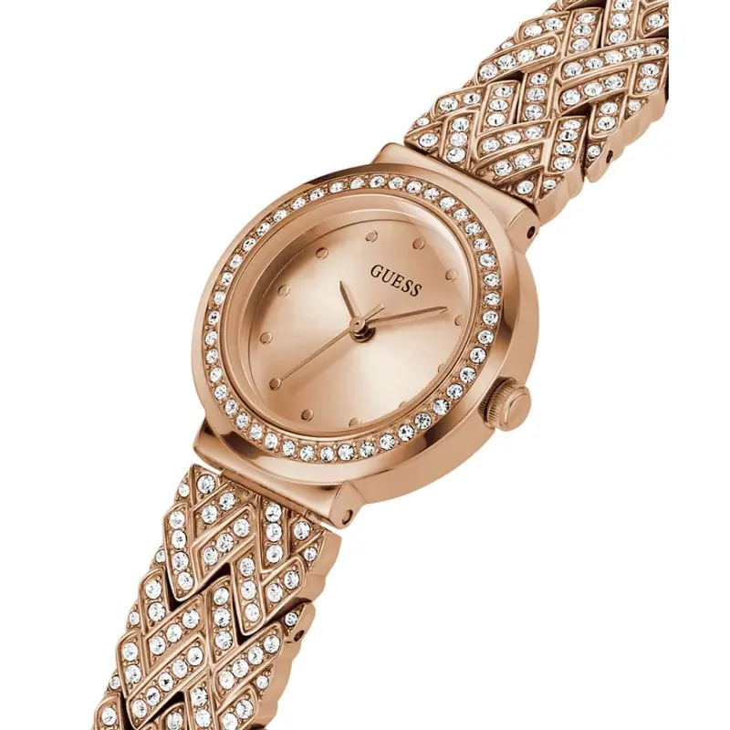 Guess Analog Rose Gold Dial & Stainless Steel Strap Women Watch Gw0476l3 2