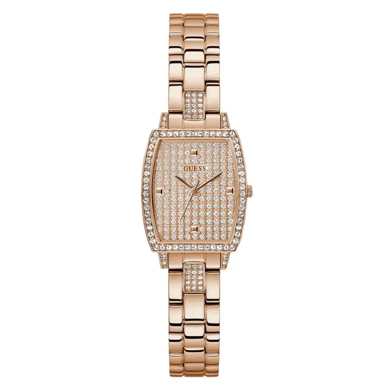 Guess Analog Rose Gold Stainless Steel Strap Women Watch Gw0611l3 1