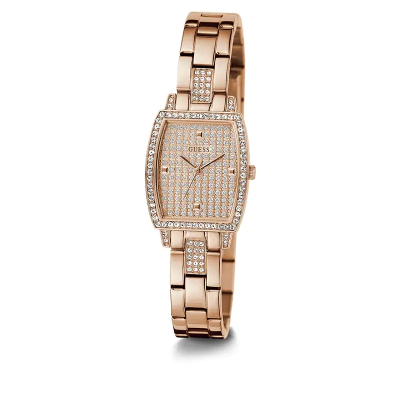 Guess Analog Rose Gold Stainless Steel Strap Women Watch Gw0611l3 2