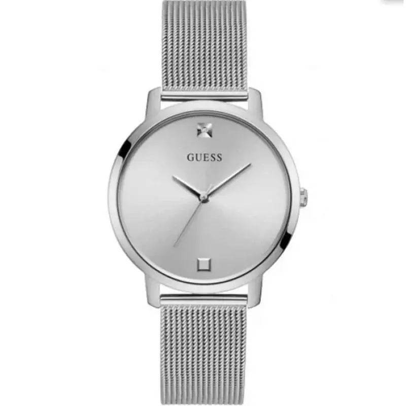 Guess Analog Silver Stainless Steel Strap Women Watch Gw0458l1 1