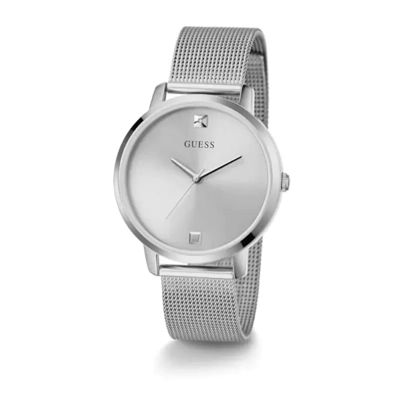 Guess Analog Silver Stainless Steel Strap Women Watch Gw0458l1 2