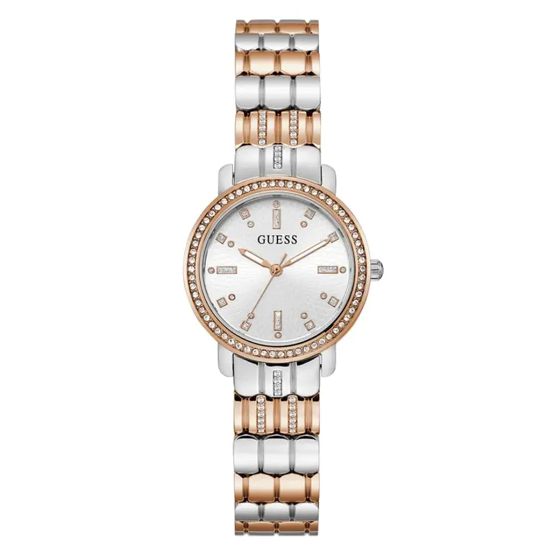 Guess Analog Silver Stainless Steel Strap Women Watch Gw0612l3 1