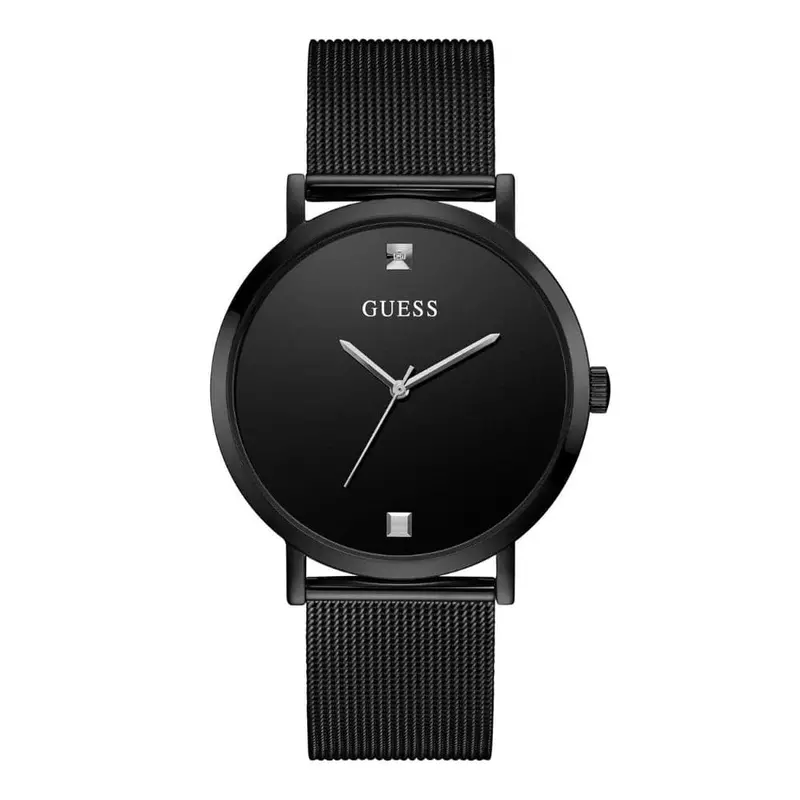 Guess Black Dial Milanese Strap Men Watch Gw0460g3 1