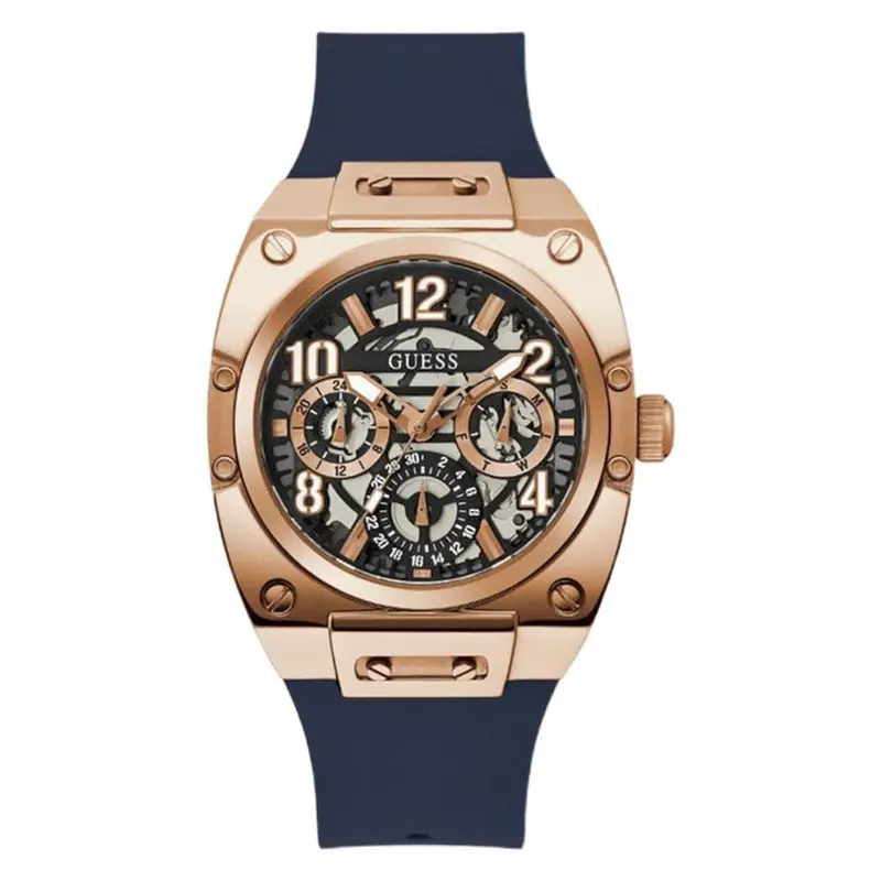 Guess Blue Silicon Strap Women Watch Gw0569g3 1