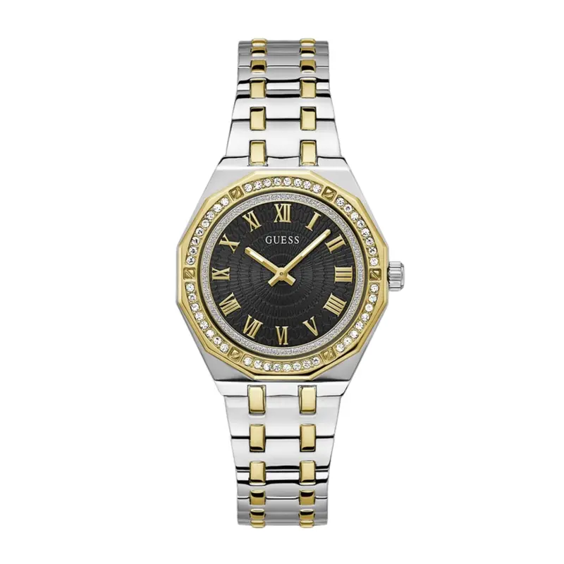 Guess Diamond Styled Two-Tone Steel Ladies Watch Gw0770l4 1