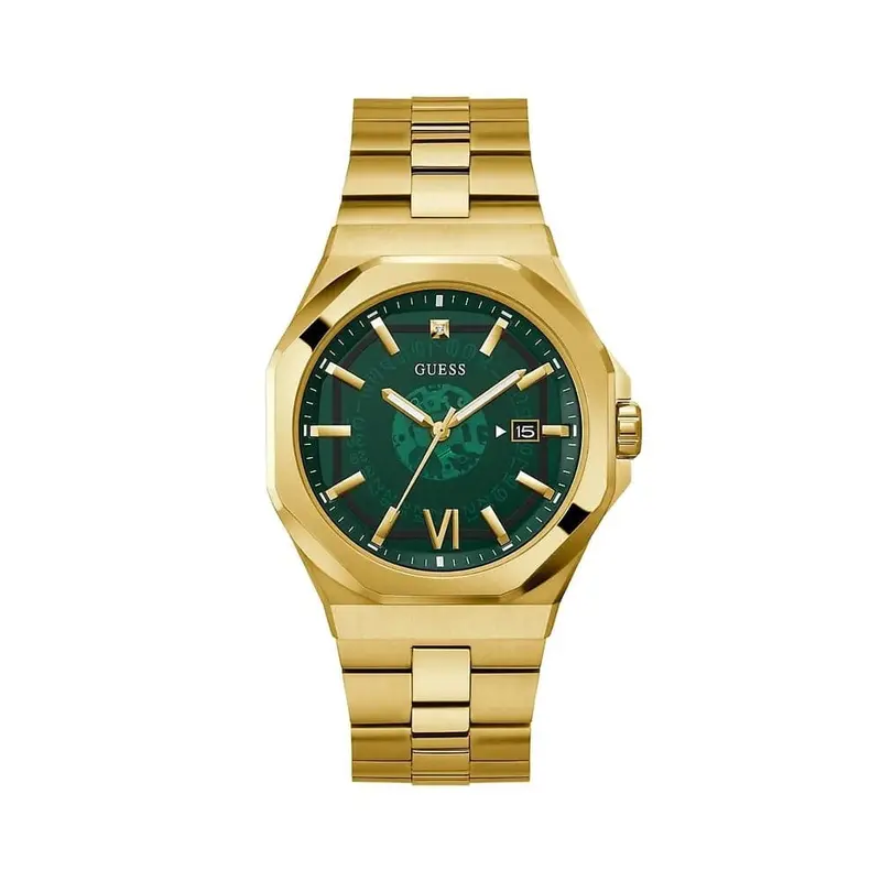 Guess Emperor Analog Gold Stainless Steel Men's Watch Gw0573g2 1