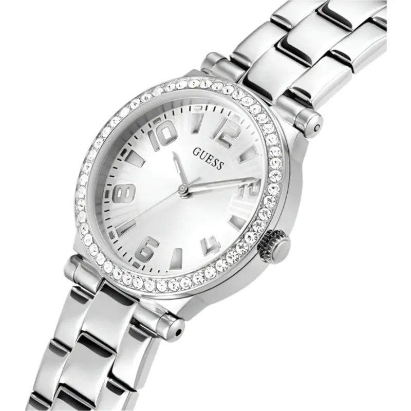 Guess Fawn Silver Stainless Steel Strap Women's Watch Gw0686l1 2