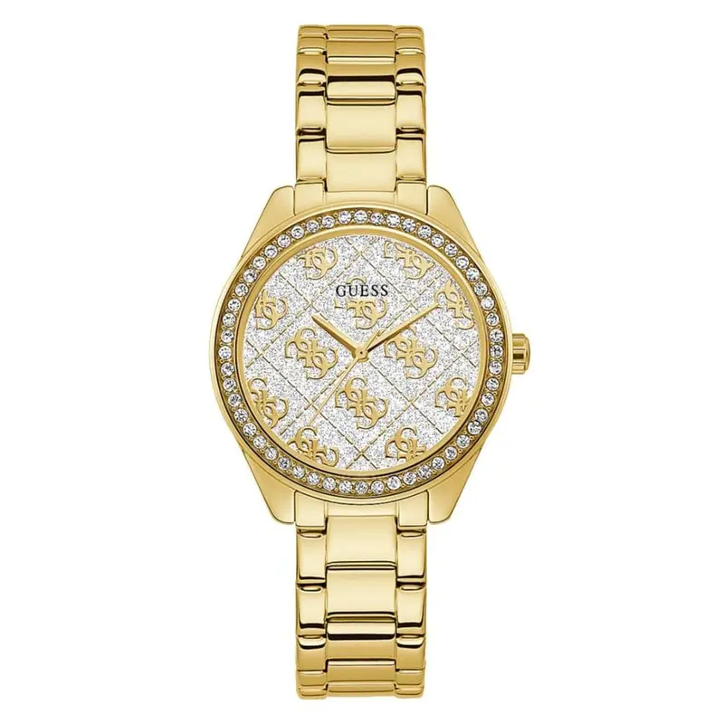 Guess Gold Stainless Steel Gw0001l2 Women's Watch 1
