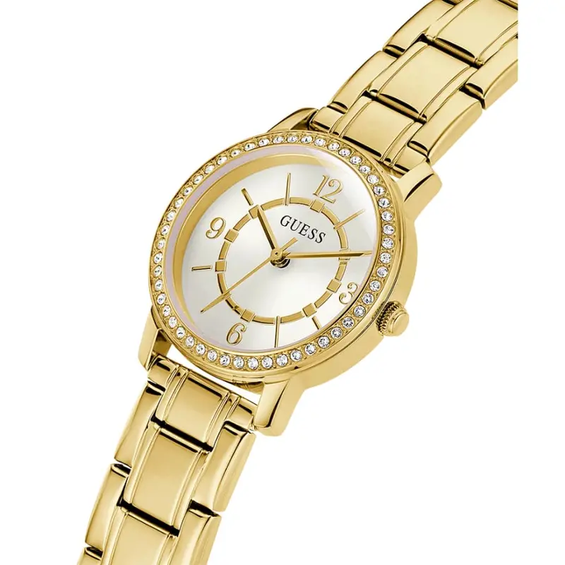 Guess Gold Stainless Steel Strap Women Watch Gw0468l2 2