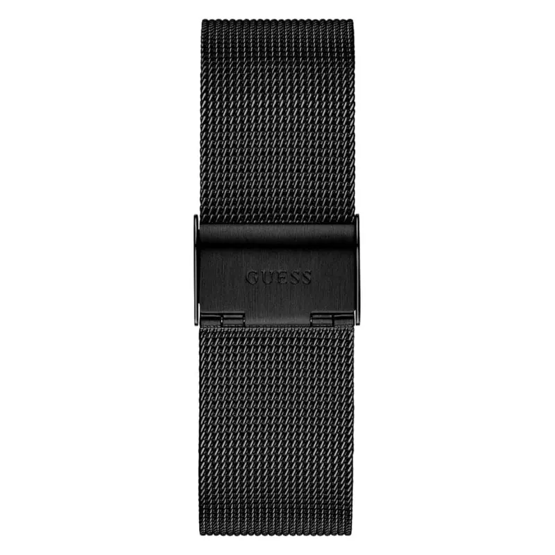 Guess Gold Tone Case Black Gw0049g2 Stainless Steel Men's Watch 2