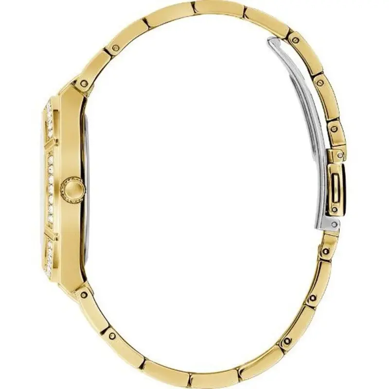 Guess Gold Tone Stainless Steel Women's Analog Watch Gw0033l8 2