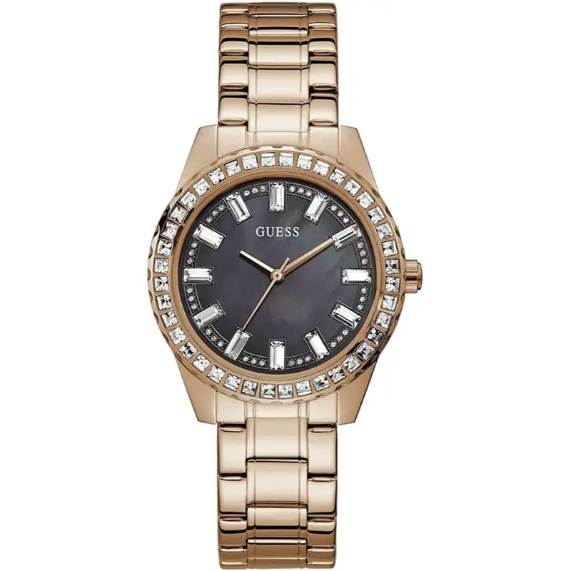 Guess Gw0111l3 Rose Gold Tone Case Rose Gold Tone Stainless Steel Women's Watch 1