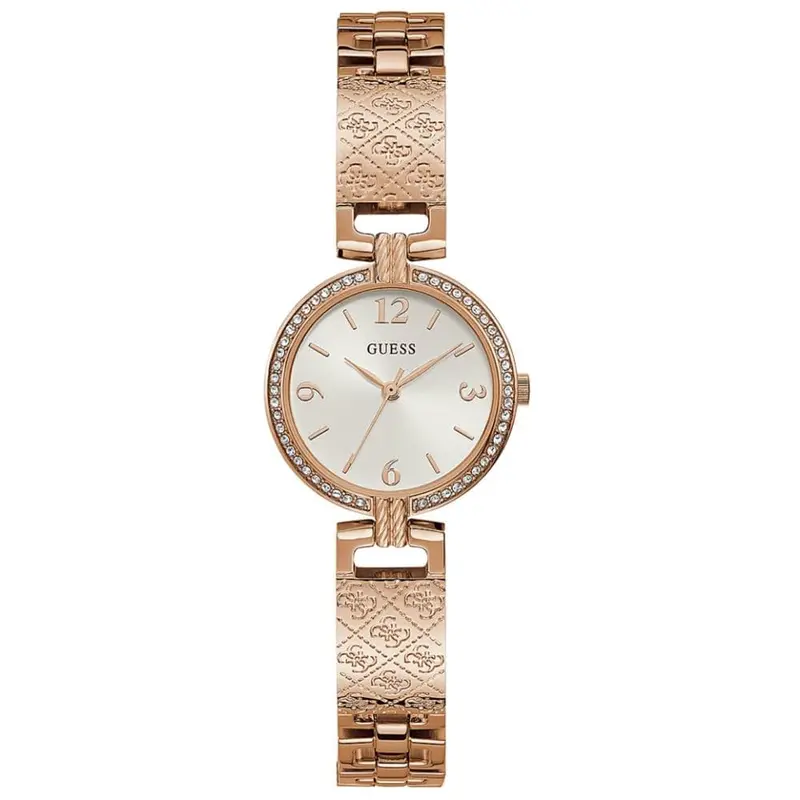 Guess Gw0112l3 Rose Gold Stainless Steel Women's Watch 1