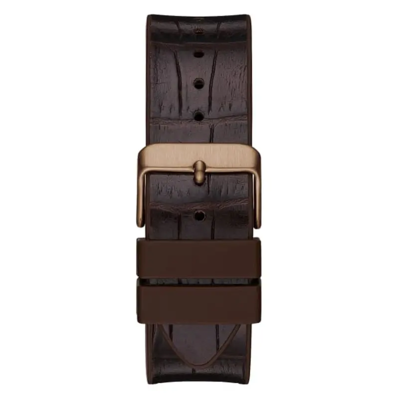 Guess Gw0202g2 Coffee Case Brown Genuine Men's Watch 2