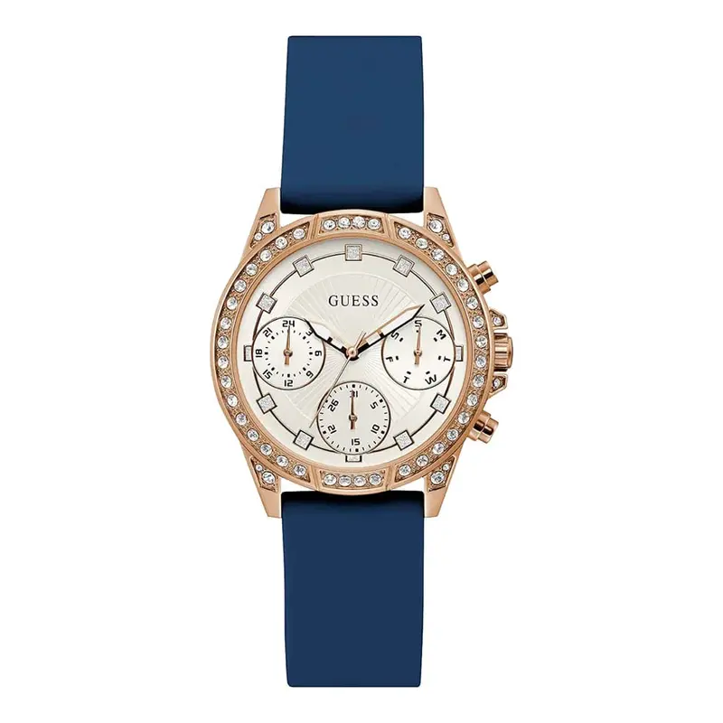 Guess Gw0222l2 Analog White Dial Women's Watch 1