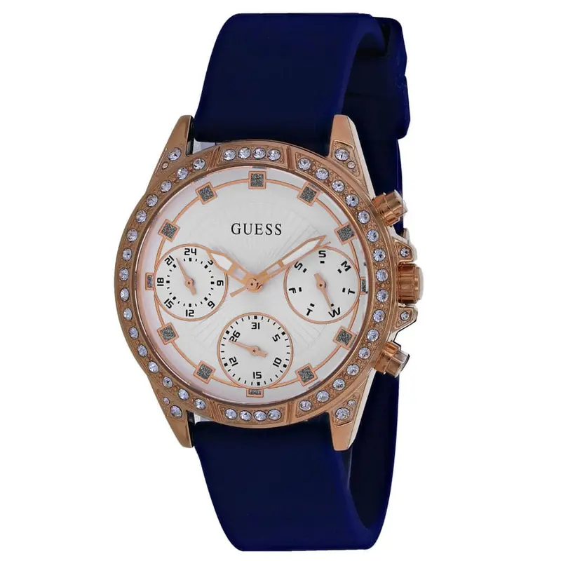 Guess Gw0222l2 Analog White Dial Women's Watch 2